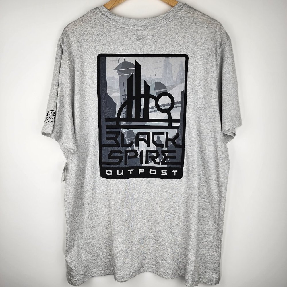 Disney Parks Star Wars Galaxy's Edge Black Spire Outpost Tee XL
